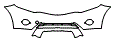 2010 Nissan Murano Bumper and Luggage Area Kit - PPF