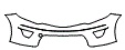 2009 Nissan Murano Bumper and Luggage Area Kit - PPF