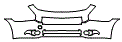 2015 Nissan Maxima S Bumper Kit - PPF