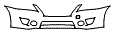2014 Nissan Sentra SR Bumper Kit - PPF