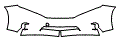 2014 Nissan Quest SV Bumper and Luggage Area Kit - PPF