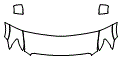 2017 Nissan Titan Hood, Fender and Mirror Kit - PPF