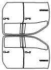 2020 Nissan Titan Platinum Reserve B-Pillar and Door Kit - PPF