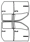 2023 Nissan Titan Platinum Reserve Door Kit - PPF