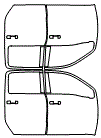 2024 Nissan Titan B-Pillar and Door Kit - PPF