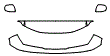2007 Nissan Pathfinder S Hood, Fender, Mirror and Upper Bumper Kit - PPF