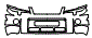 2006 Nissan X-Trail Bumper Kit - PPF