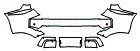 2022 Nissan Armada Rear Bumper Kit - PPF