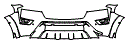 2023 Nissan Armada Midnight Edition Bumper Kit