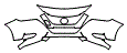 2022 Nissan Versa SR Bumper Kit - PPF