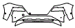 2023 Nissan Rogue Bumper Kit - PPF