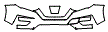2020 Nissan Rogue S Bumper Kit - PPF