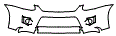 2013 Nissan Rogue Bumper Kit - PPF