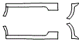 2019 Nissan 370Z Roadster Wheel Opening and Rocker Panel Kit - PPF