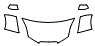 2016 Nissan Leaf  SV Hood, Fender and Mirror Kit