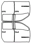 2022 Nissan Titan XD Platinum Reserve Door Kit - PPF