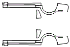 2004 Ford Mustang Cobra Rocker Panel Kit - PPF