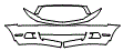 2012 Ford Mustang Grille and Bumper Kit - PPF