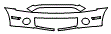 2012 Ford Mustang Shelby GT500 Grille and Bumper Kit - PPF