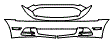 2014 Ford Mustang Grille and Bumper Kit - PPF