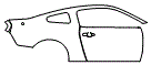 2011 Ford Mustang Shelby GT500 Door and Rear Fender Kit - PPF