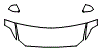2015 Ford Mustang  Fastback EcoBoost  Hood, Fender and Mirror Kit