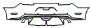 2016 Ford Mustang Fastback Rear Bumper Kit - PPF