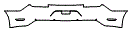 2016 Ford Mustang Rear Bumper Kit - PPF