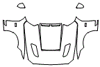 2017 Ford Mustang Full Hood, Fender and Mirror Kit - PPF