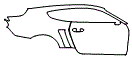 2017 Ford Mustang Rear Fender and Door Kit - PPF