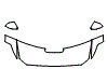 2018 Ford Mustang  Shelby GT350R Hood, Fender and Mirror Kit - PPF