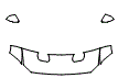 2022 Ford Mustang  Convertible GT  Hood, Fender and Mirror Kit