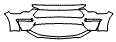 2019 Ford Mustang Convertible EcoBoost Bumper Kit - PPF