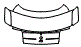 2020 Ford Mustang  Shelby GT500 Trunk Lid Kit - PPF