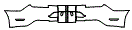 2021 Ford Mustang  Shelby GT500 Rear Bumper Kit