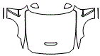 2020 Ford Mustang Full Hood, Fender and Mirror Kit - PPF