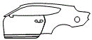 2022 Ford Mustang Door and Rear Fender Kit - PPF