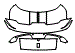 2020 Ford Mustang Trunk Lid Kit - PPF