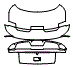 2023 Ford Mustang  Mach 1 Trunk Lid Kit - PPF