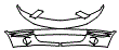 2008 Ford Mustang Shelby GT500 Convertible Bumper Kit - PPF