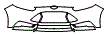 2013 Ford Focus Hatch ST Bumper Kit - PPF