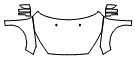 2014 Ford Focus Sedan Full Hood, Fender and Mirror Kit - PPF