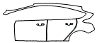 2013 Ford Focus Door and Rear Fender Kit - PPF