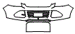 2015 Ford Escape S Bumper Kit - PPF
