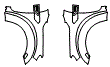 2023 Ford Ranger Roush Full Fender Kit - PPF