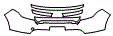 2013 Ford Explorer Grille and Bumper Kit - PPF