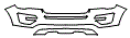 2016 Ford Explorer Platinum Bumper Kit - PPF