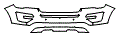 2017 Ford Explorer Bumper Kit - PPF