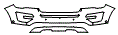 2016 Ford Explorer Bumper Kit - PPF