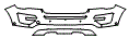 2017 Ford Explorer Bumper Kit - PPF